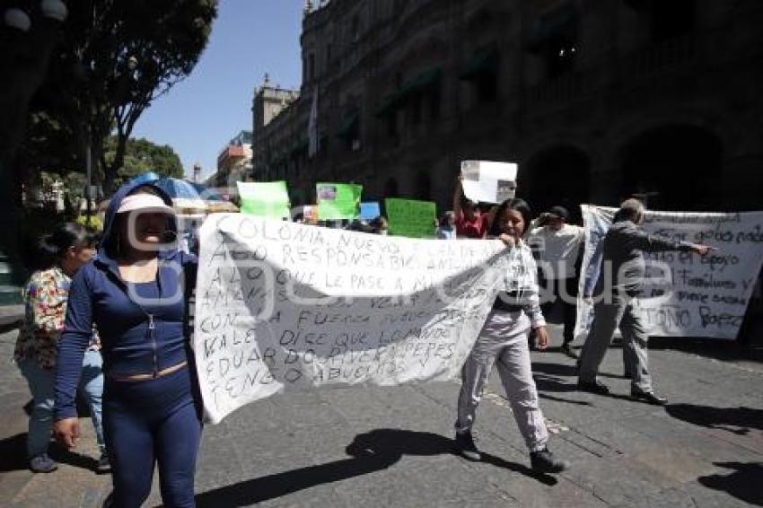 MANIFESTACIÓN PLAN DE AYALA