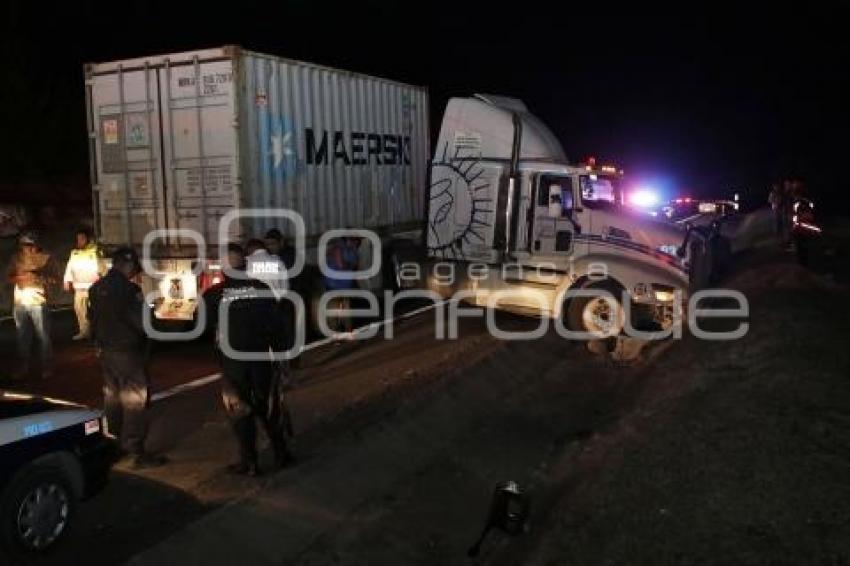 TLAXCALA . ACCIDENTE VIAL