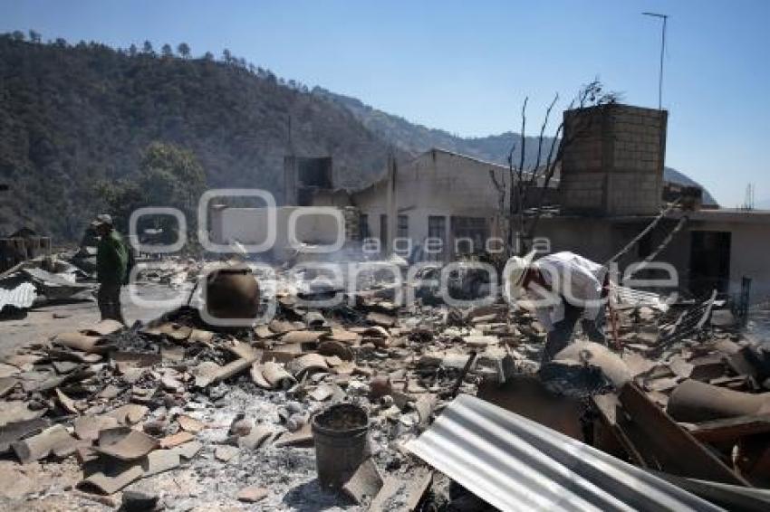 INCENDIO ZACATLÁN