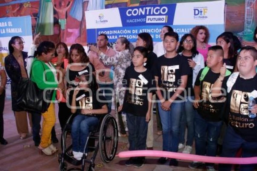 SAN ANDRÉS CHOLULA . DESFILE INCLUSIÓN