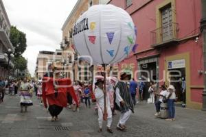 CALENDA . PRESENCIA DE OAXACA EN PUEBLA