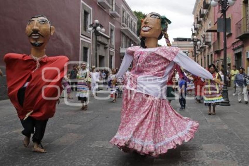 CALENDA . PRESENCIA DE OAXACA EN PUEBLA