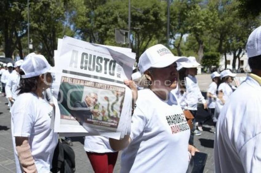 TLAXCALA . SIMPATIZANTES ADÁN AUGUSTO