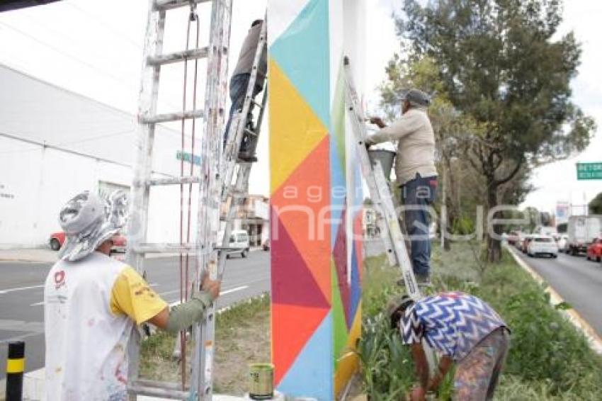 MEJORA URBANA VANDALIZADA