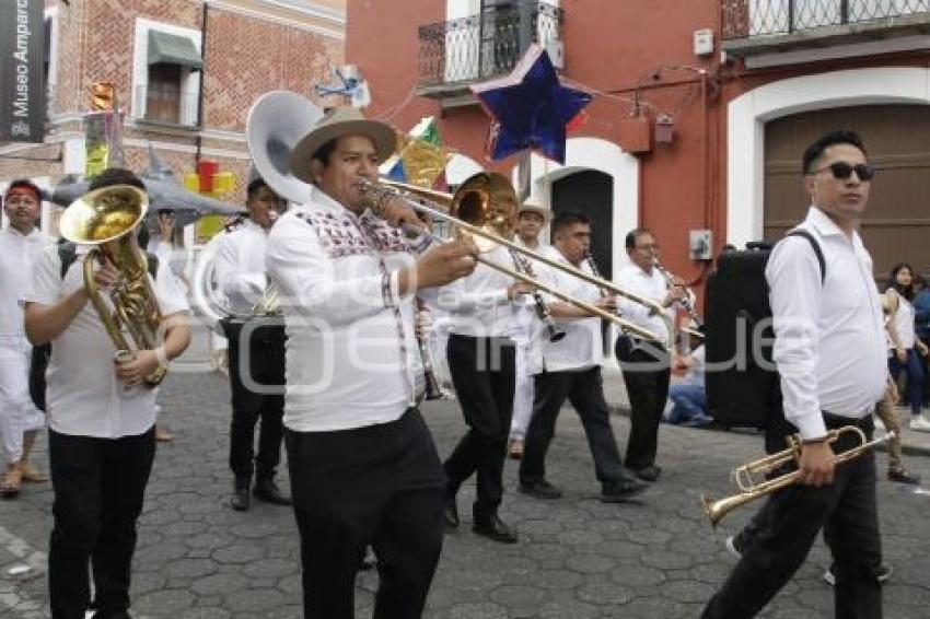 CALENDA . PRESENCIA DE OAXACA EN PUEBLA