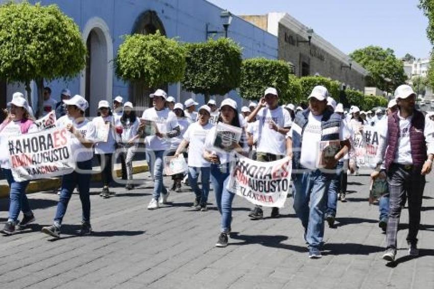 TLAXCALA . SIMPATIZANTES ADÁN AUGUSTO