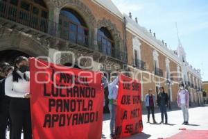 TLAXCALA . MANIFESTACIÓN NORMALISTAS