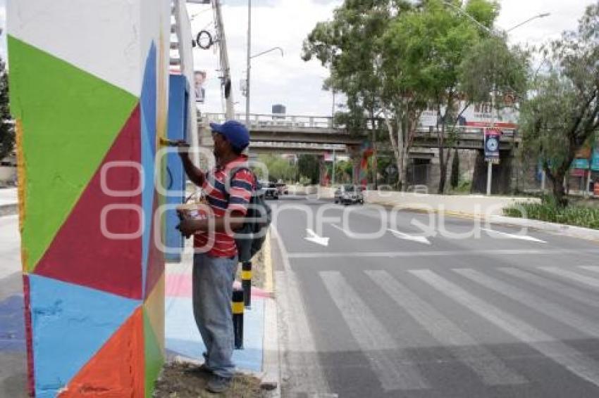 MEJORA URBANA VANDALIZADA