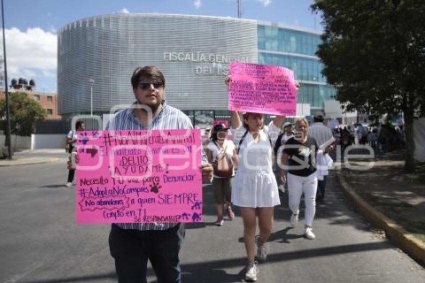 MARCHA POR LOS DERECHOS DE LOS ANIMALES