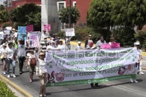 MARCHA POR LOS DERECHOS DE LOS ANIMALES