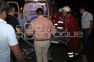 TLAXCALA . ACCIDENTE VIAL 