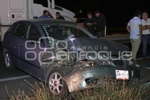 TLAXCALA . ACCIDENTE VIAL 