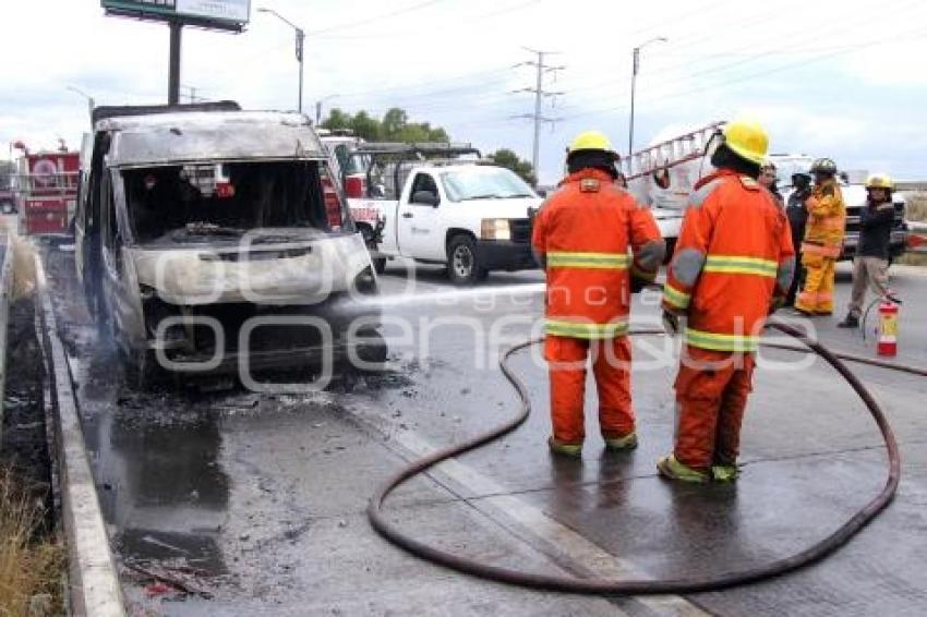 INCENDIO AMBULANCIA