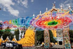 SAN ANDRÉS CHOLULA . PREPARATIVOS FERIA