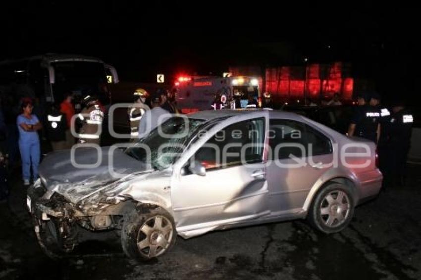 TLAXCALA . ACCIDENTE  VIAL