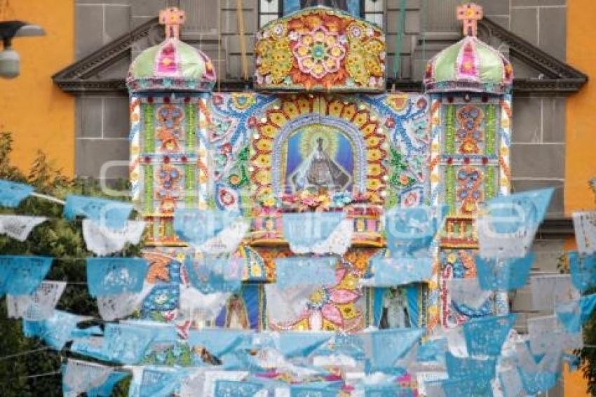 SAN ANDRÉS CHOLULA . PREPARATIVOS FERIA