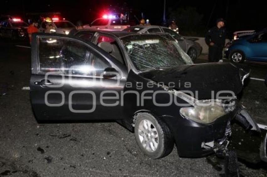 TLAXCALA . ACCIDENTE VIAL