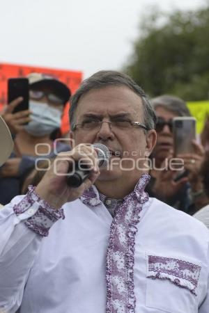 TLAXCALA . MARCELO EBRARD