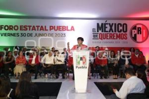 PRI . FORO ESTATAL