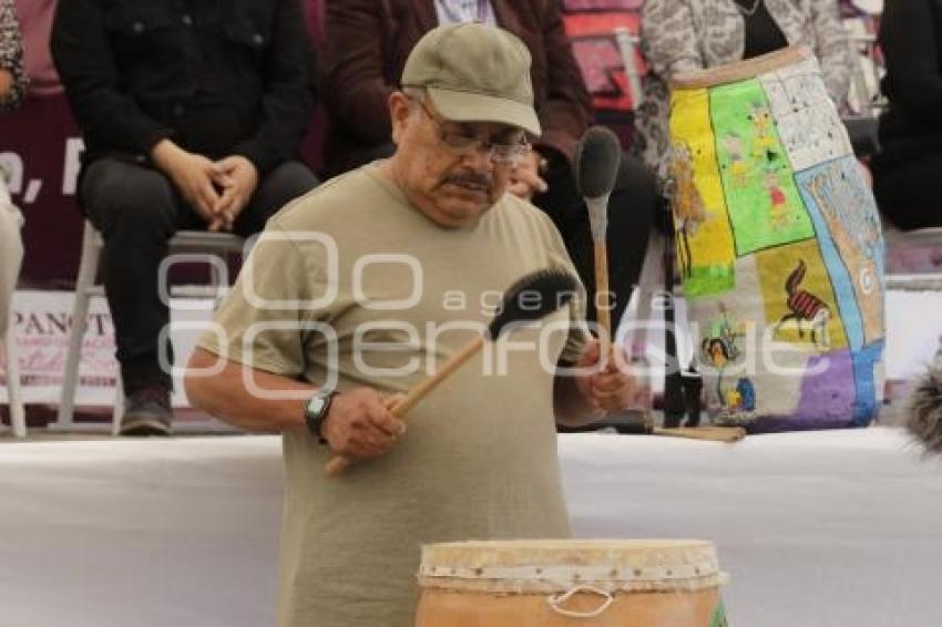 TLAXCALA . ENCUENTRO DE HUÉHUETL