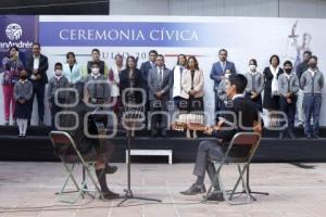 SAN ANDRÉS CHOLULA . CEREMONIA CÍVICA