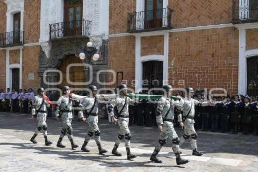 TLAXCALA . CEREMONIA CÍVICA