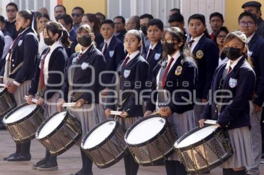 SAN ANDRÉS CHOLULA . CEREMONIA CÍVICA