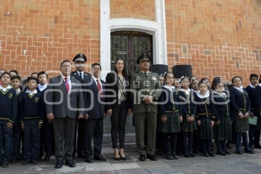 TLAXCALA . CEREMONIA CÍVICA