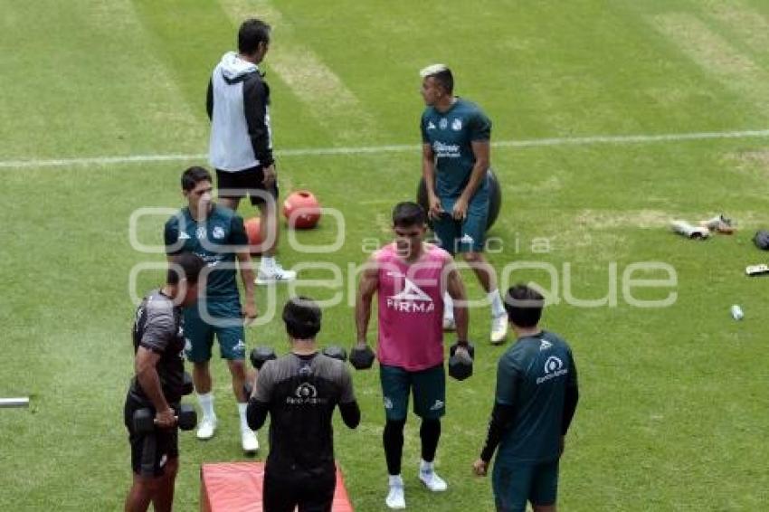 CLUB PUEBLA . ENTRENAMIENTO