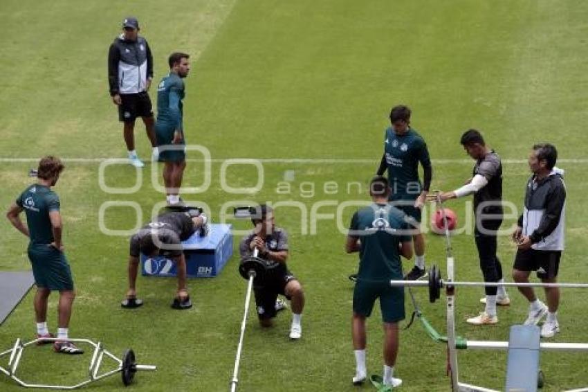 CLUB PUEBLA . ENTRENAMIENTO