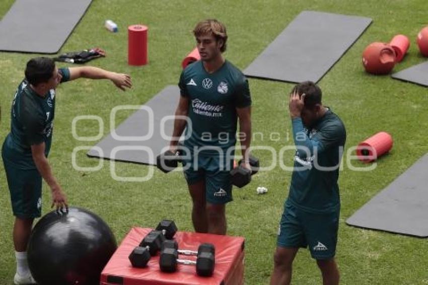 CLUB PUEBLA . ENTRENAMIENTO