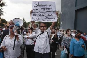 MANIFESTACIÓN SINDICALIZADOS