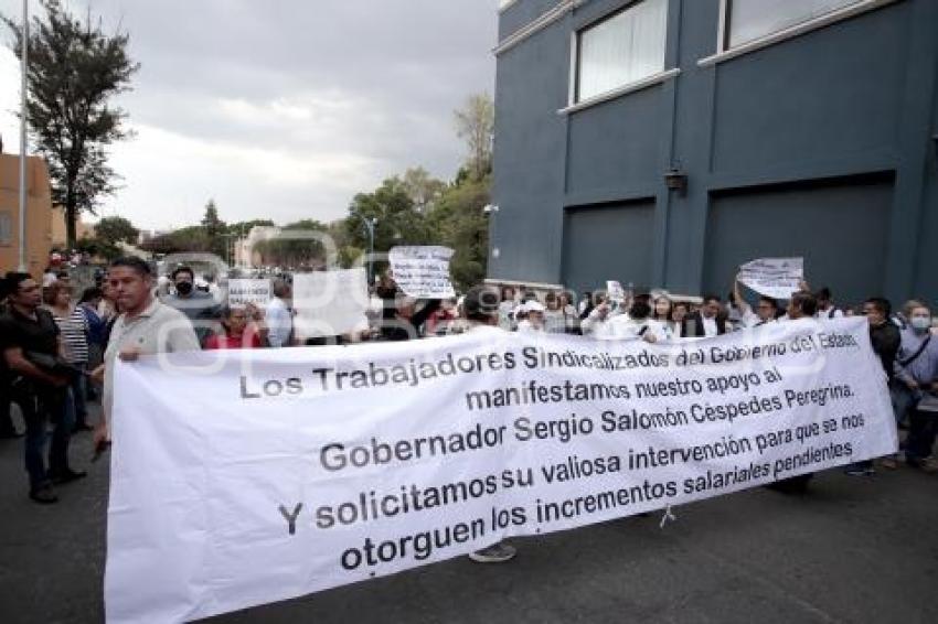 MANIFESTACIÓN SINDICALIZADOS