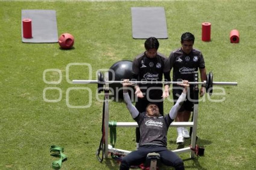 CLUB PUEBLA . ENTRENAMIENTO