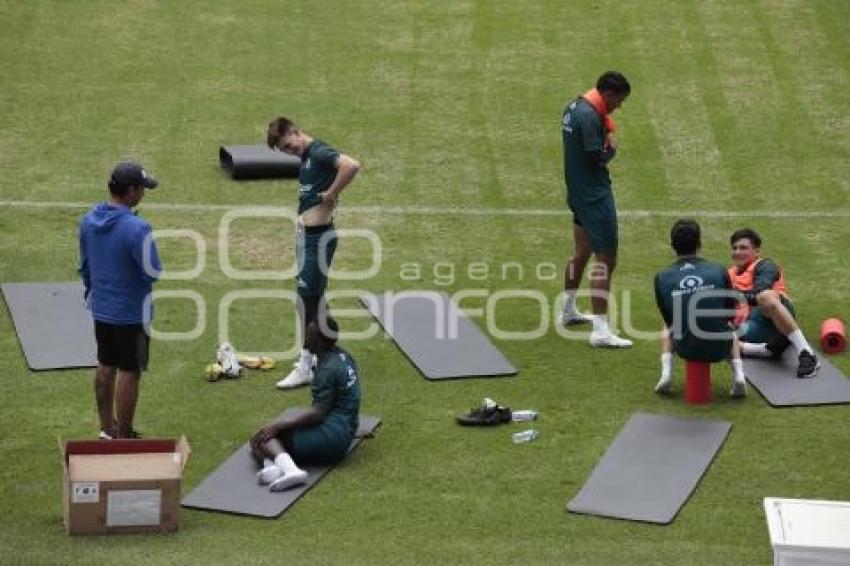 CLUB PUEBLA . ENTRENAMIENTO