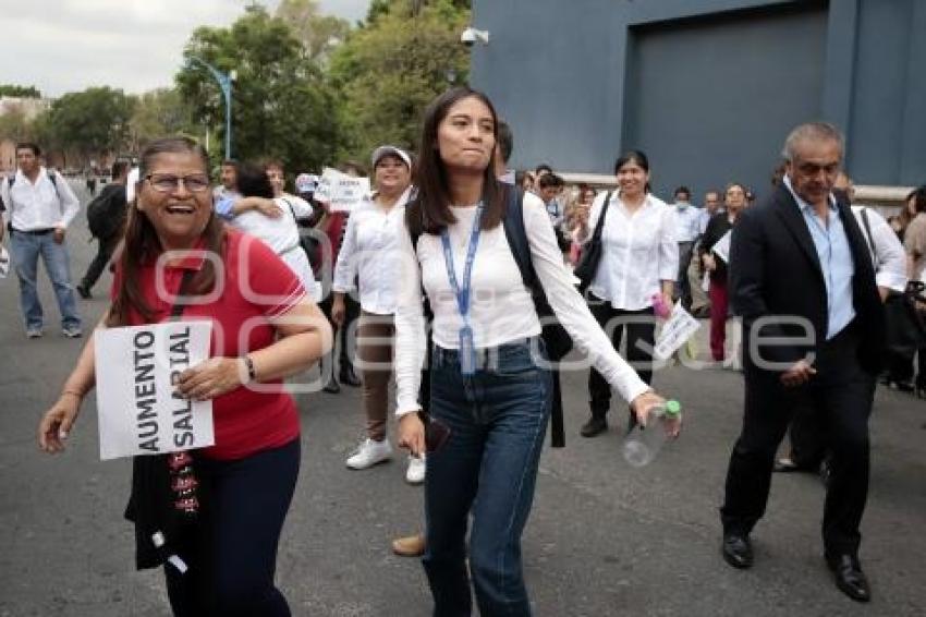 MANIFESTACIÓN SINDICALIZADOS