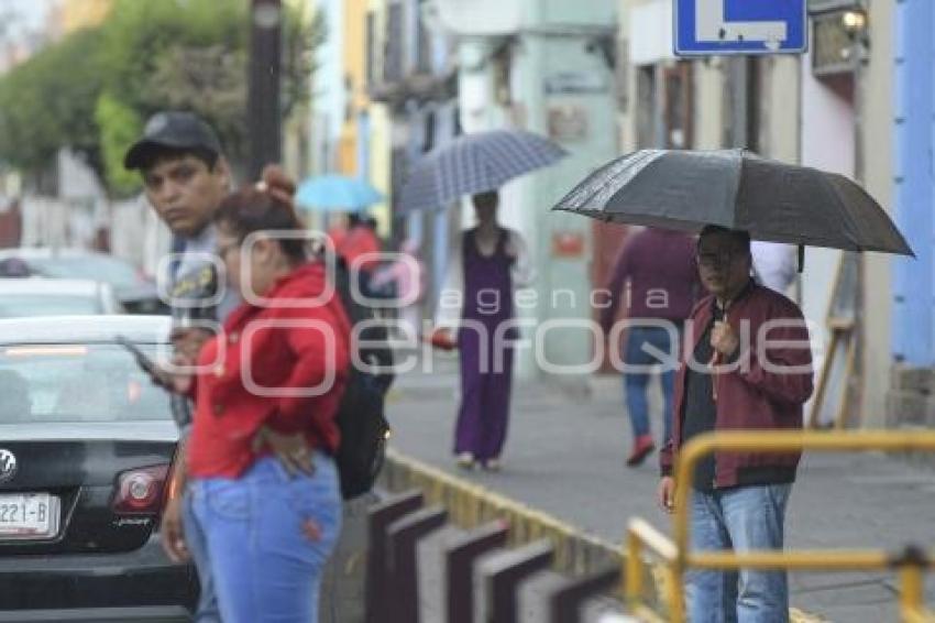 TLAXCALA . LLUVIA