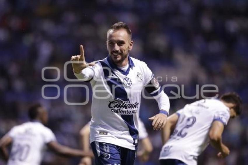 FÚTBOL . CLUB PUEBLA VS SANTOS