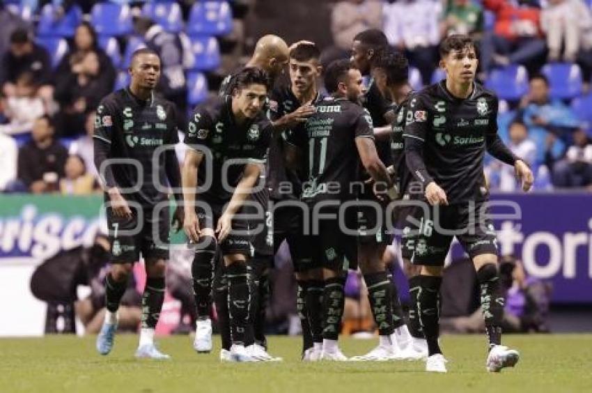 FÚTBOL . CLUB PUEBLA VS SANTOS