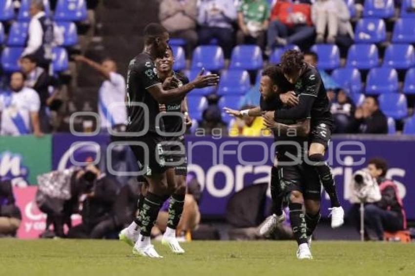 FÚTBOL . CLUB PUEBLA VS SANTOS