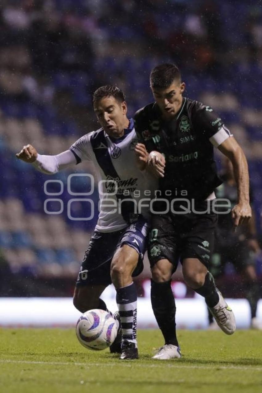 FÚTBOL . CLUB PUEBLA VS SANTOS