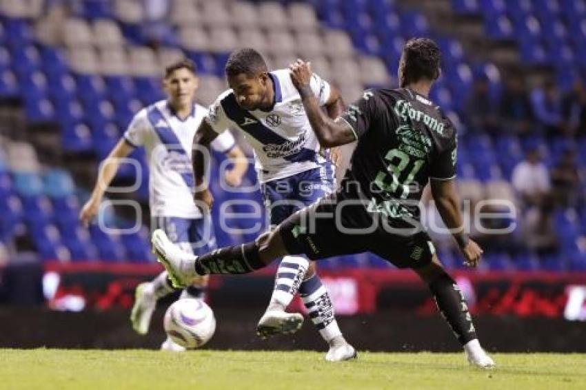 FÚTBOL . CLUB PUEBLA VS SANTOS