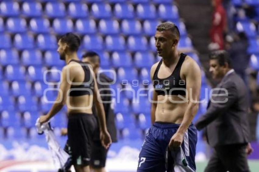 FÚTBOL . CLUB PUEBLA VS SANTOS