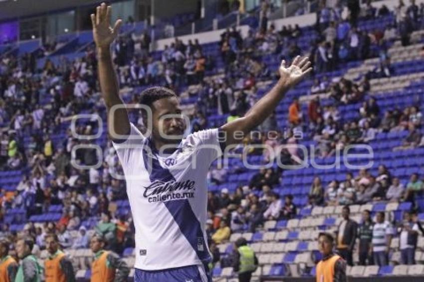 FÚTBOL . CLUB PUEBLA VS SANTOS