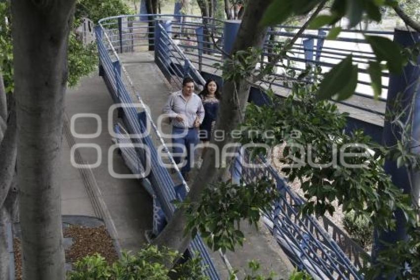 PUENTE PEATONAL . BULEVAR 5 DE MAYO