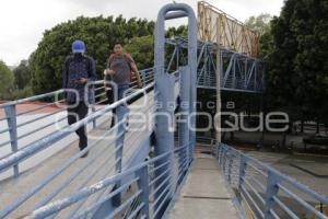 PUENTE PEATONAL . BULEVAR 5 DE MAYO