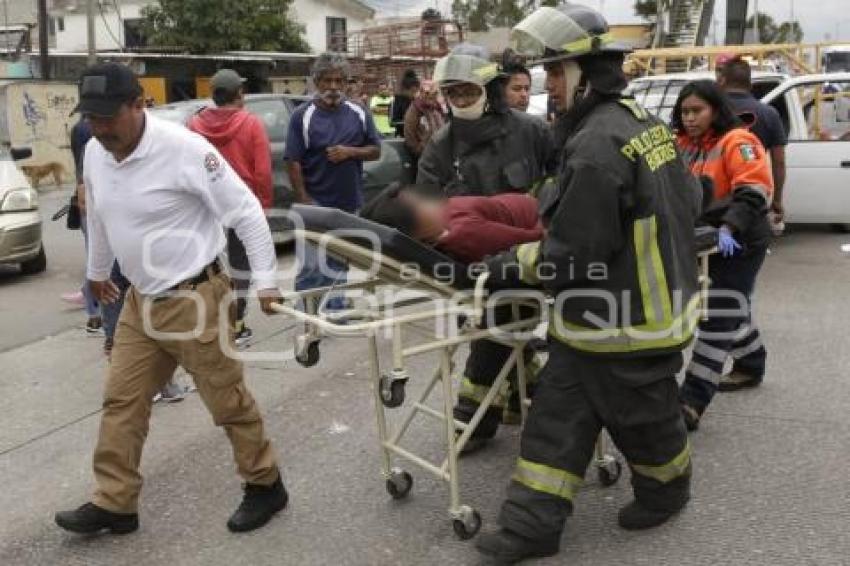 ACCIDENTE . CARRERA FEDERAL TEHUACÁN