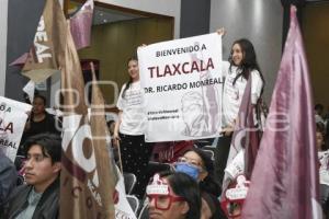 TLAXCALA . RICARDO MONREAL