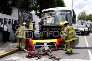 ACCIDENTE TRANSPORTE PÚBLICO