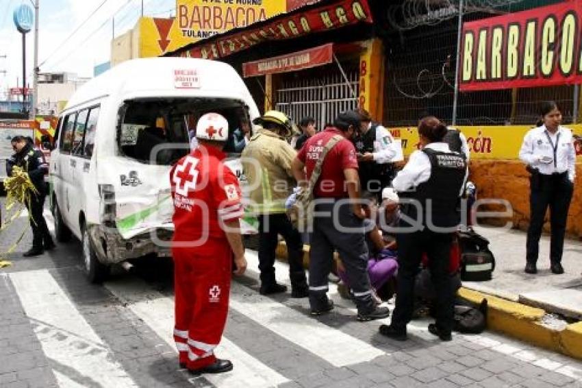 ACCIDENTE TRANSPORTE PÚBLICO